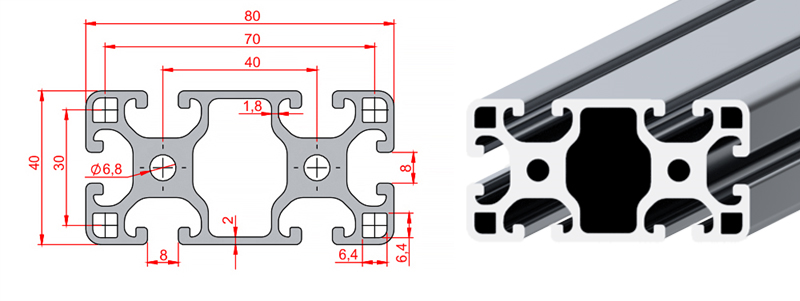 40X80 SİGMA PROFİL LİGHT