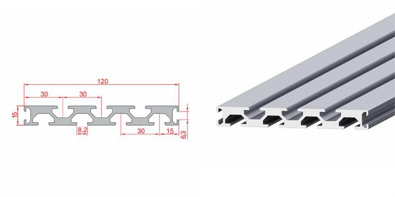 15X120 YÜZEY KAPLAMA PROFİLİ