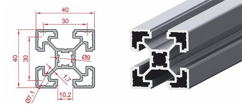 40X40 SİGMA PROFİL LİGHT
