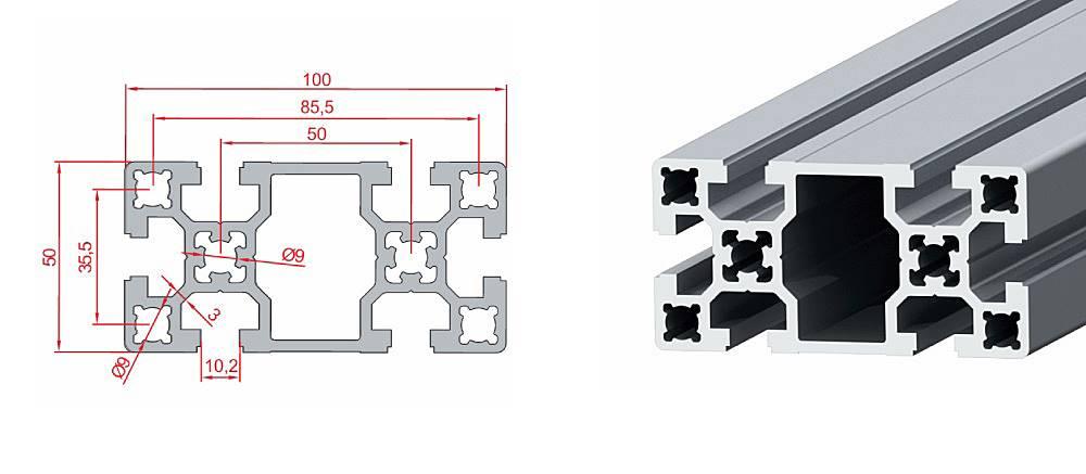 50X100 SİGMA PROFİL AĞIR