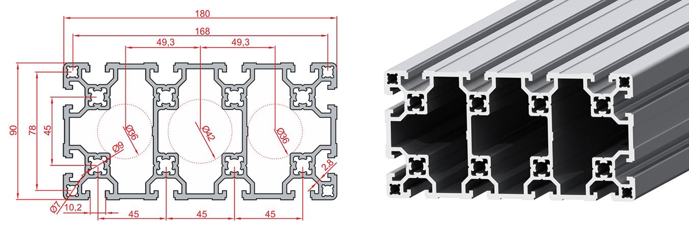 90X180 SİGMA PROFİL LİGHT