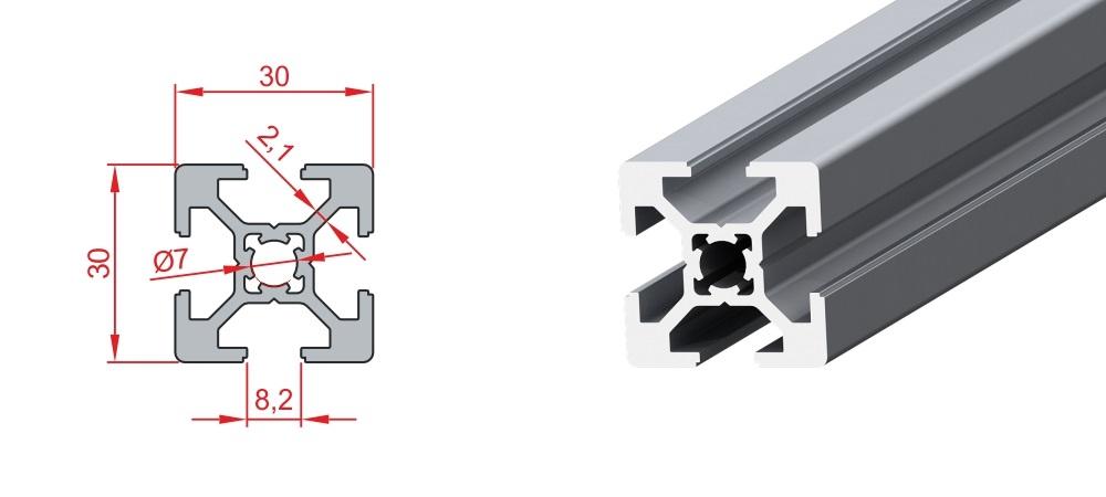 30X30 SİGMA PROFİL AĞIR