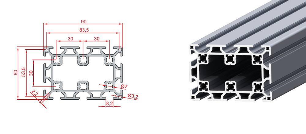 60X90 SİGMA PROFİL AĞIR