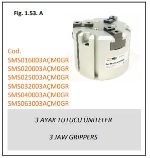 3 PARMAK TUTUCU GRİPPER
