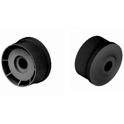 PLASTİK RULO BAŞLIĞI Ø50 X 1.5 KTR PLS. SİYAH
